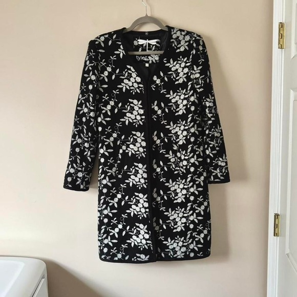 Tyler Boe Jackets & Blazers - Tyler Böe Embroidered Floral Jacket Small